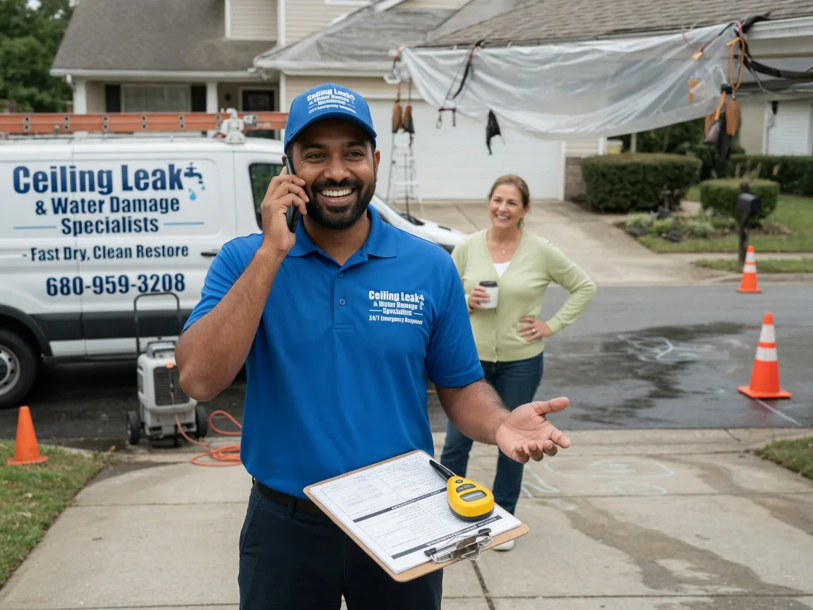 Ceiling Leak Cleanup Lava Hot Springs, ID FAQs